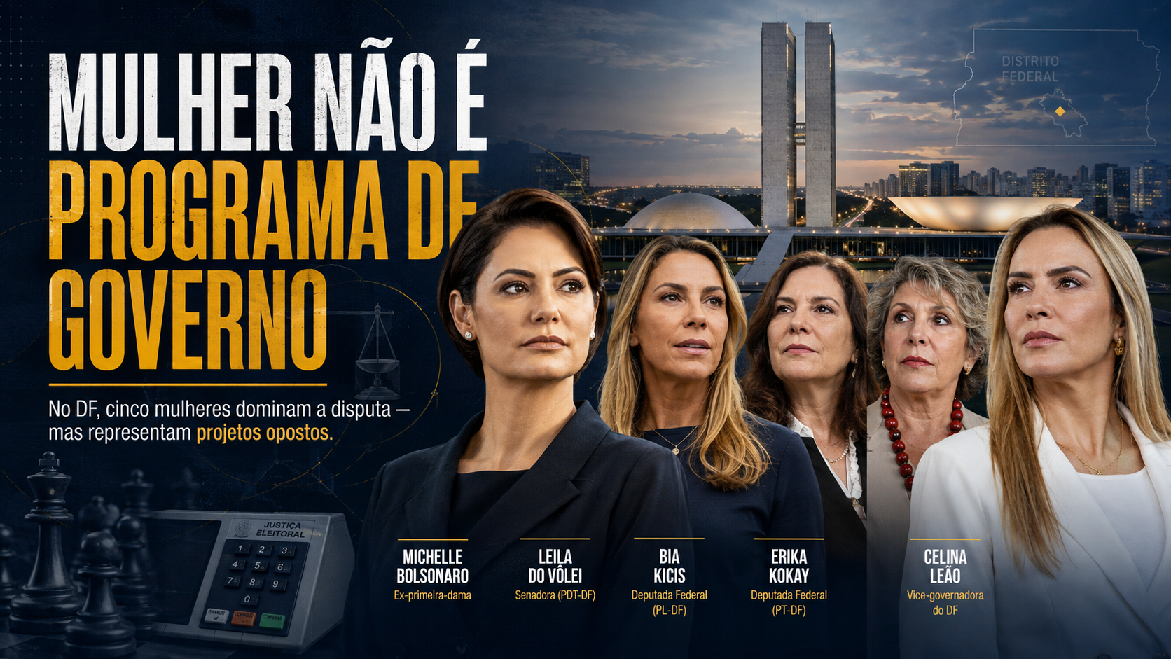 MULHER É PROGRAMA DE GOVERNO?
